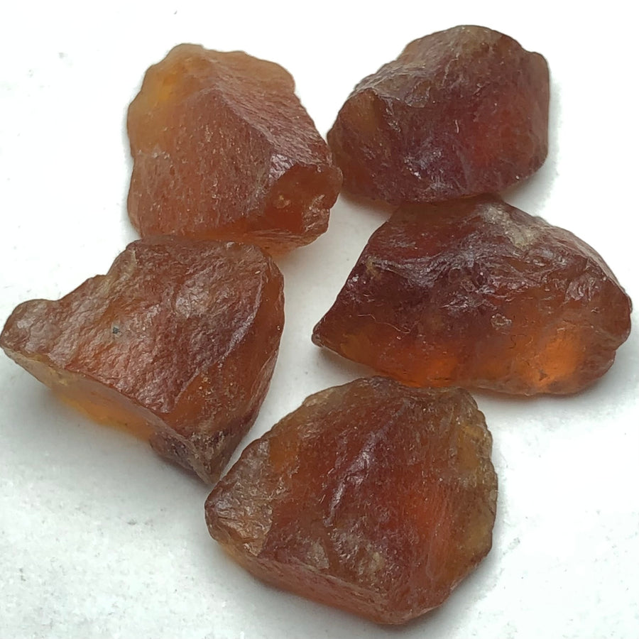 6.34 Grams Facet Rough Hessonite Garnet - Noble Gemstones®