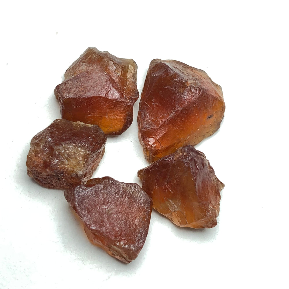 6.34 Grams Facet Rough Hessonite Garnet - Noble Gemstones®