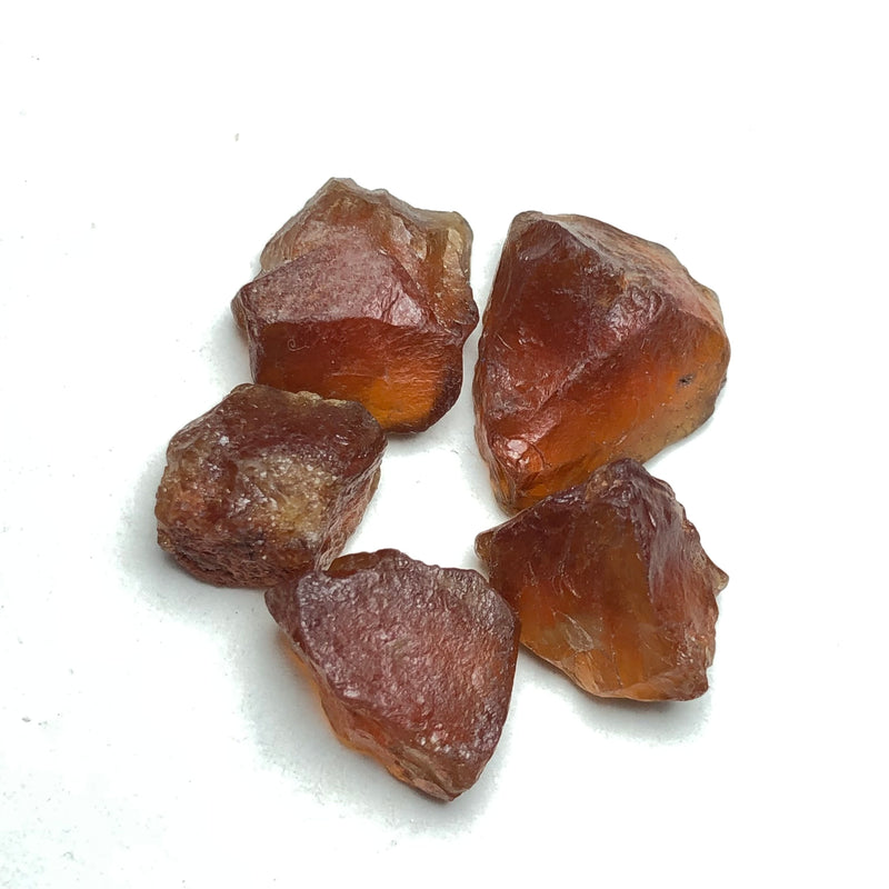 6.34 Grams Facet Rough Hessonite Garnet - Noble Gemstones®