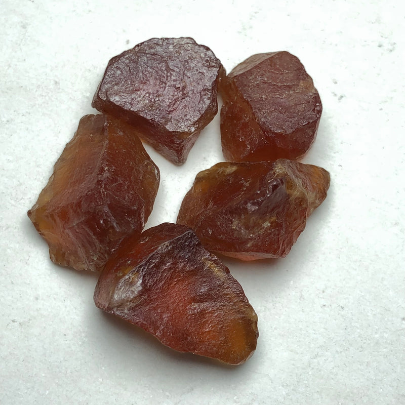 8.90 Grams Facet Rough Hessonite Garnet - Noble Gemstones®