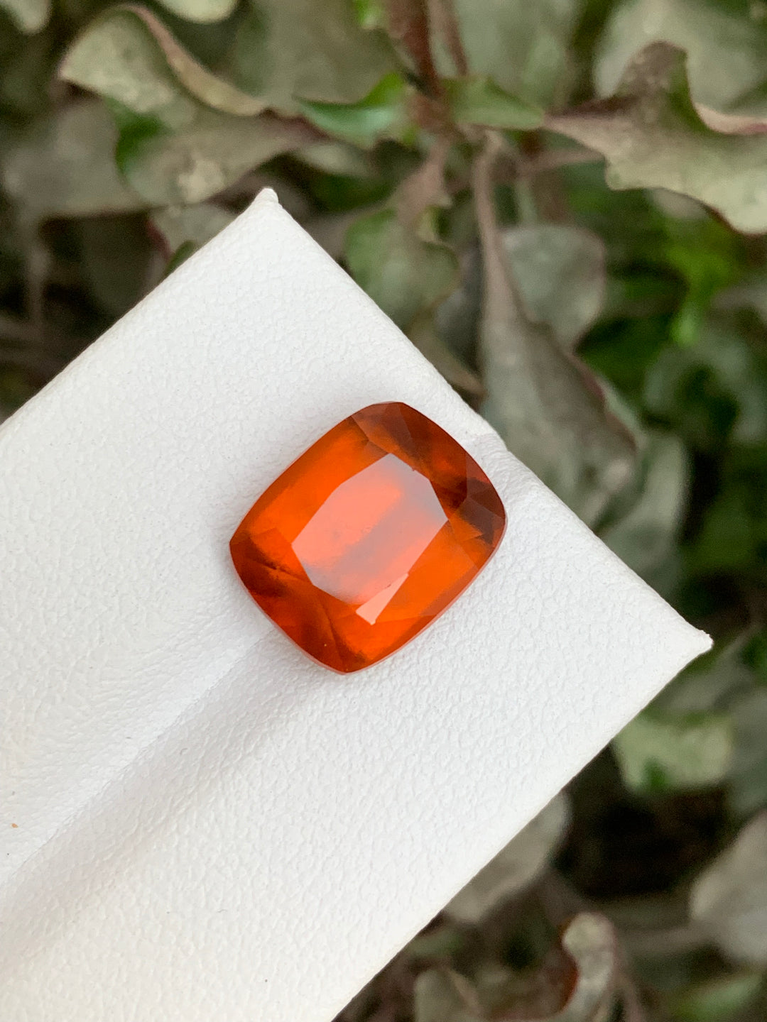 9.65 Carats Faceted Hessonite Garnet - Noble Gemstones®