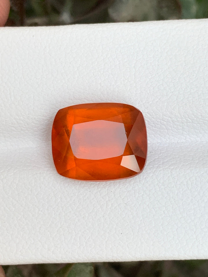 9.65 Carats Faceted Hessonite Garnet - Noble Gemstones®