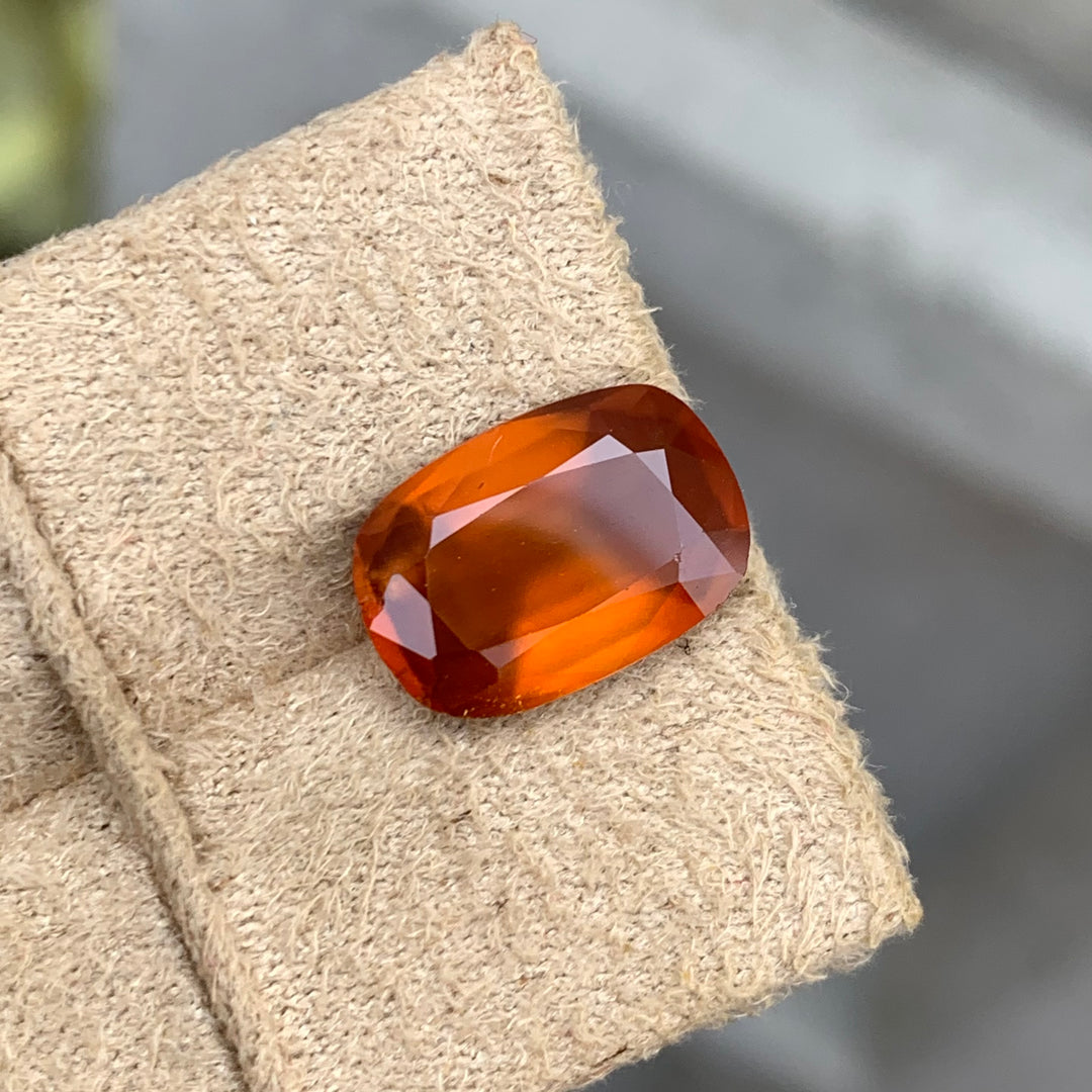 5.30 Carats Faceted Hessonite Garnet