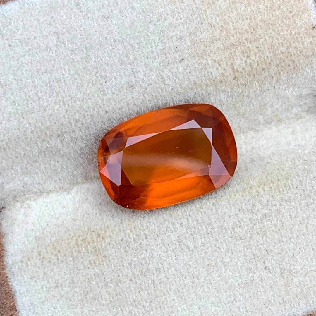 5.30 Carats Faceted Hessonite Garnet