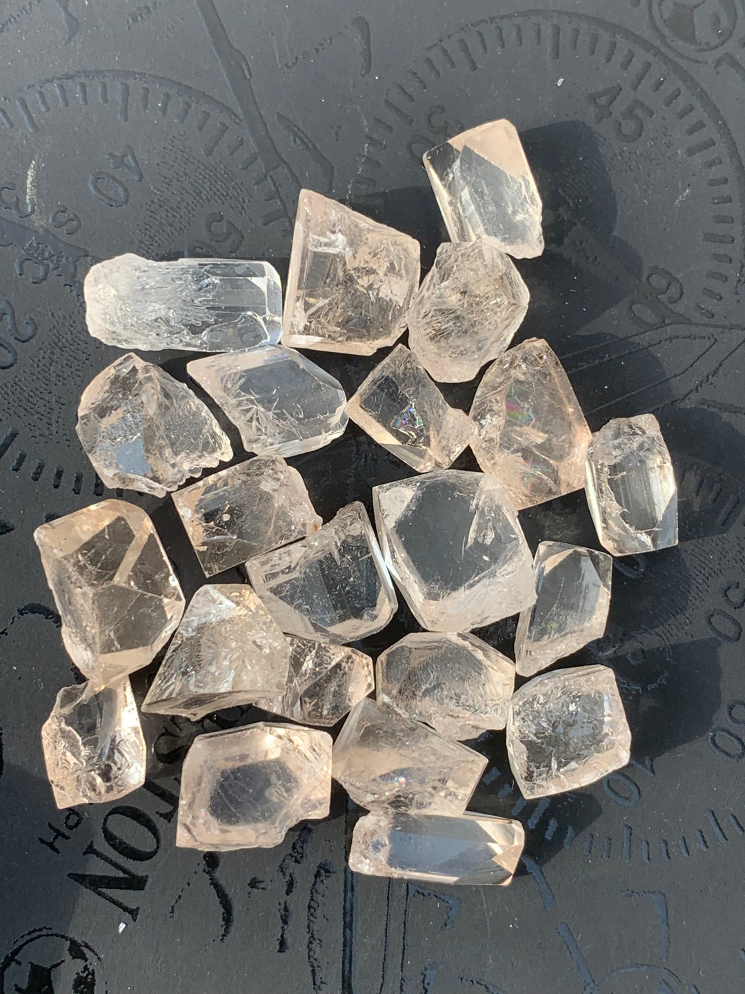 35 Grams Facet Rough Topaz - Noble Gemstones®