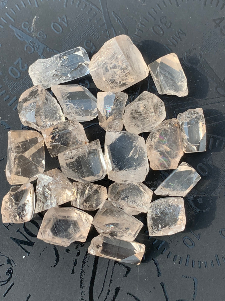 35 Grams Facet Rough Topaz - Noble Gemstones®