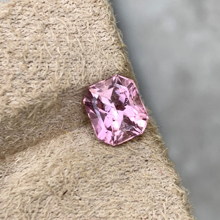 1.60 Carats Faceted Baby Pink Tourmaline