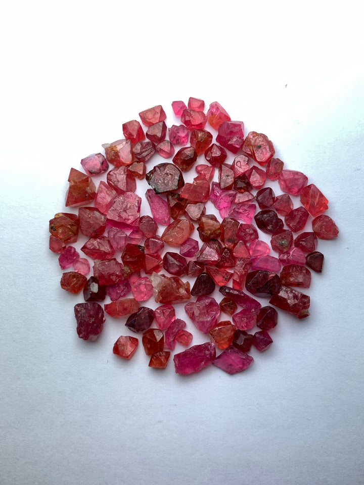 50 Carats Facet Rough Pink Spinel