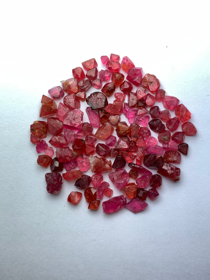 50 Carats Facet Rough Pink Spinel