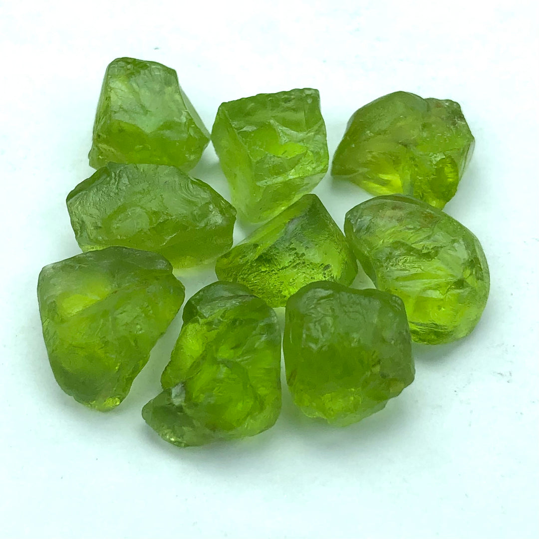 12.33 Grams Apple Green Facet Grade Peridot