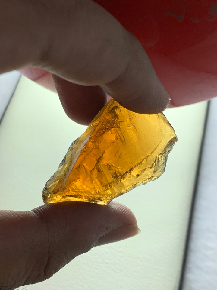 102.75 Carats Facet Rough Golden Citrine