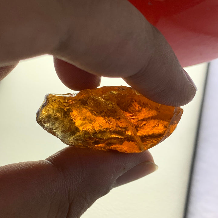 102.75 Carats Facet Rough Golden Citrine