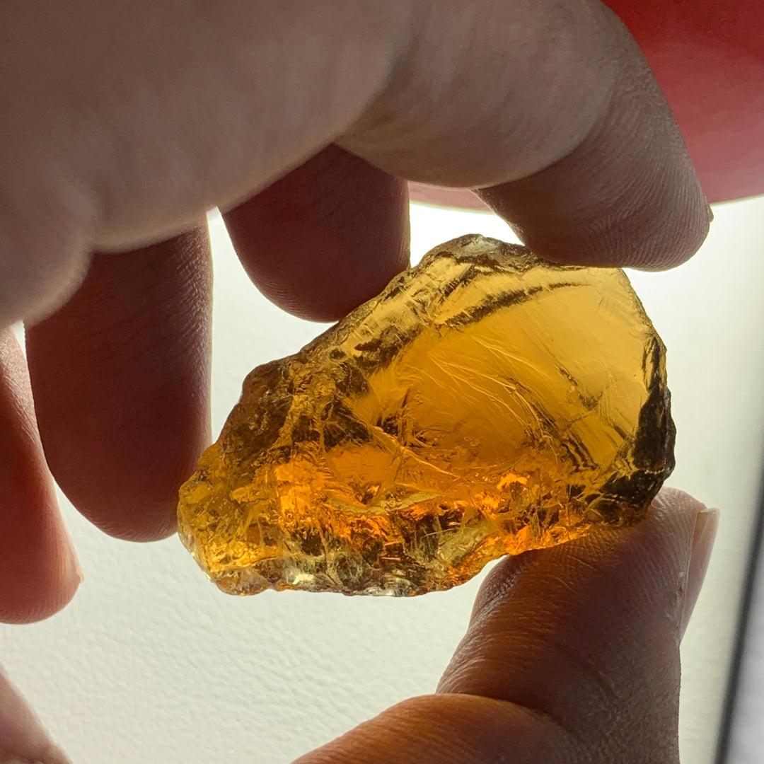 102.75 Carats Facet Rough Golden Citrine