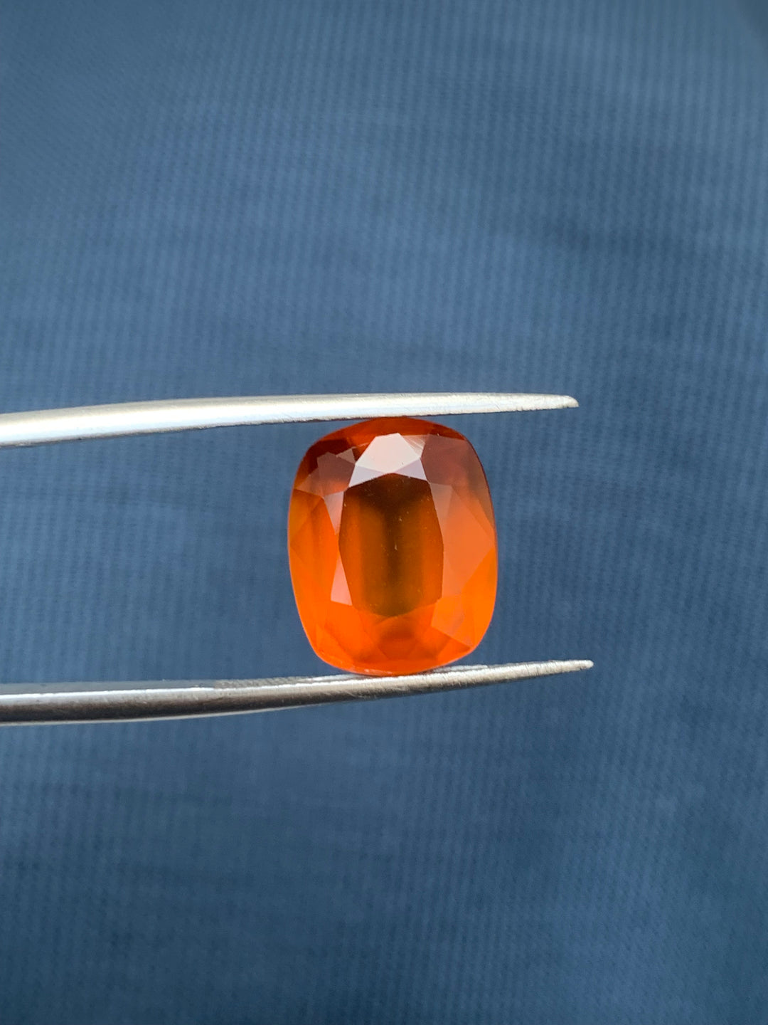 7.20 Carats Faceted Hessonite Garnet - Noble Gemstones®