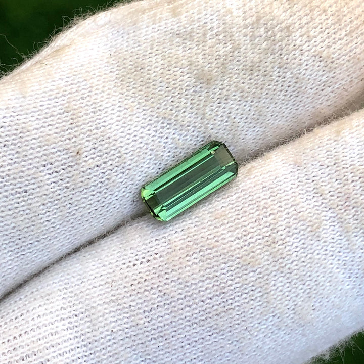 Buy 1.75 Carats Faceted Green Tourmaline From Africa