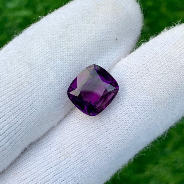 6.65 Carats Natural Faceted Semi-Precious Amethyst Gemstone