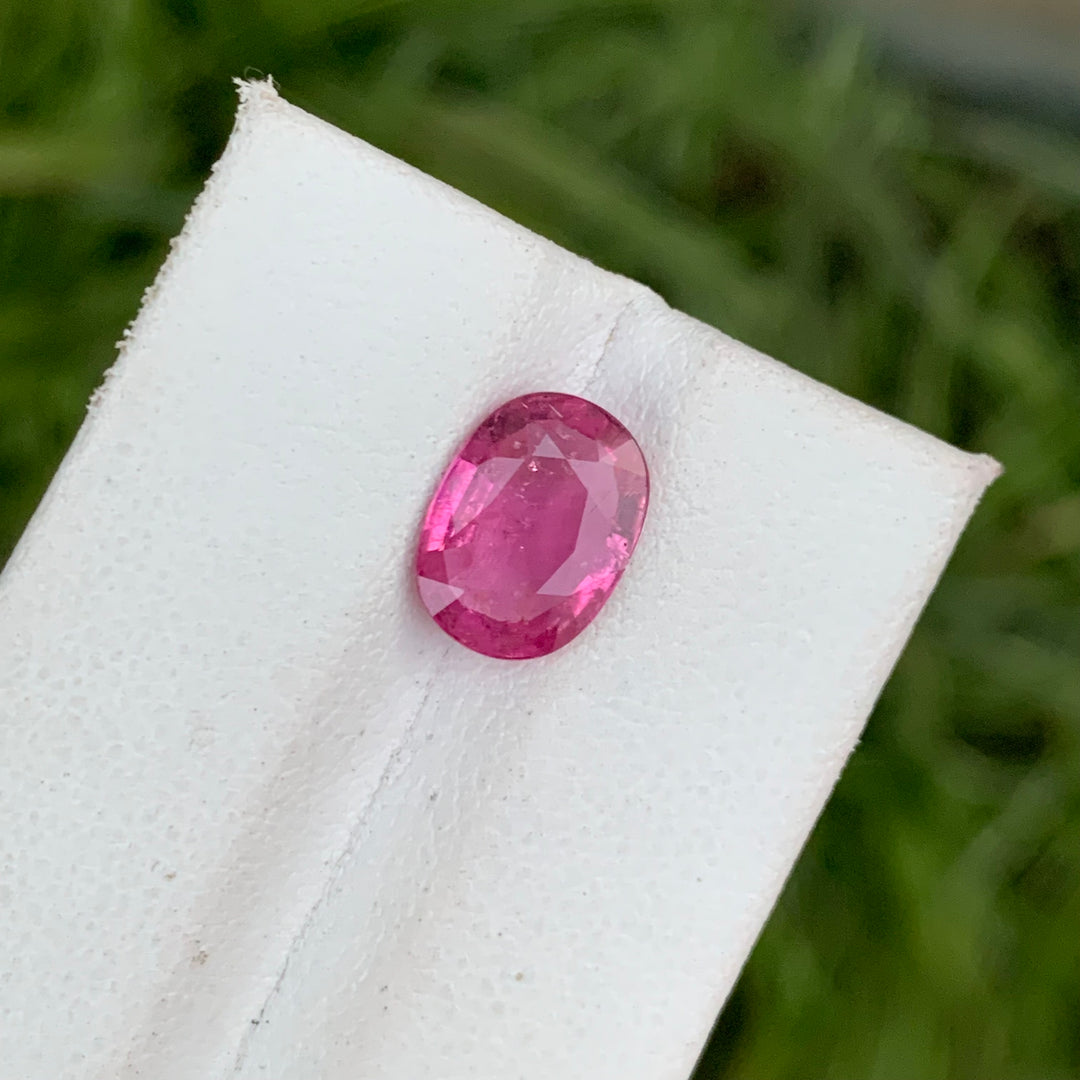 2.35 Carats Faceted Rubellite Tourmaline