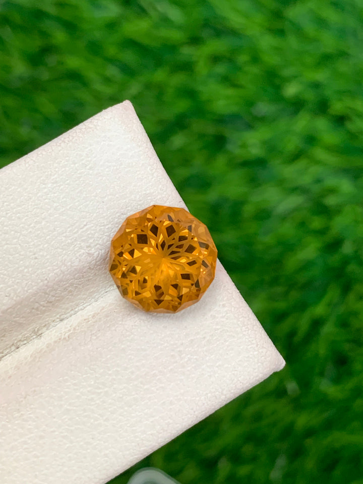 4.45 Carats Faceted Honey Citrine - Noble Gemstones®