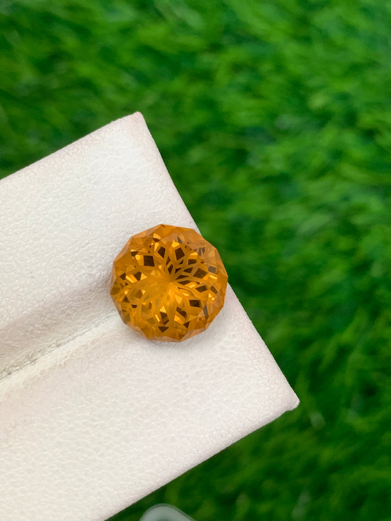 4.45 Carats Faceted Honey Citrine - Noble Gemstones®