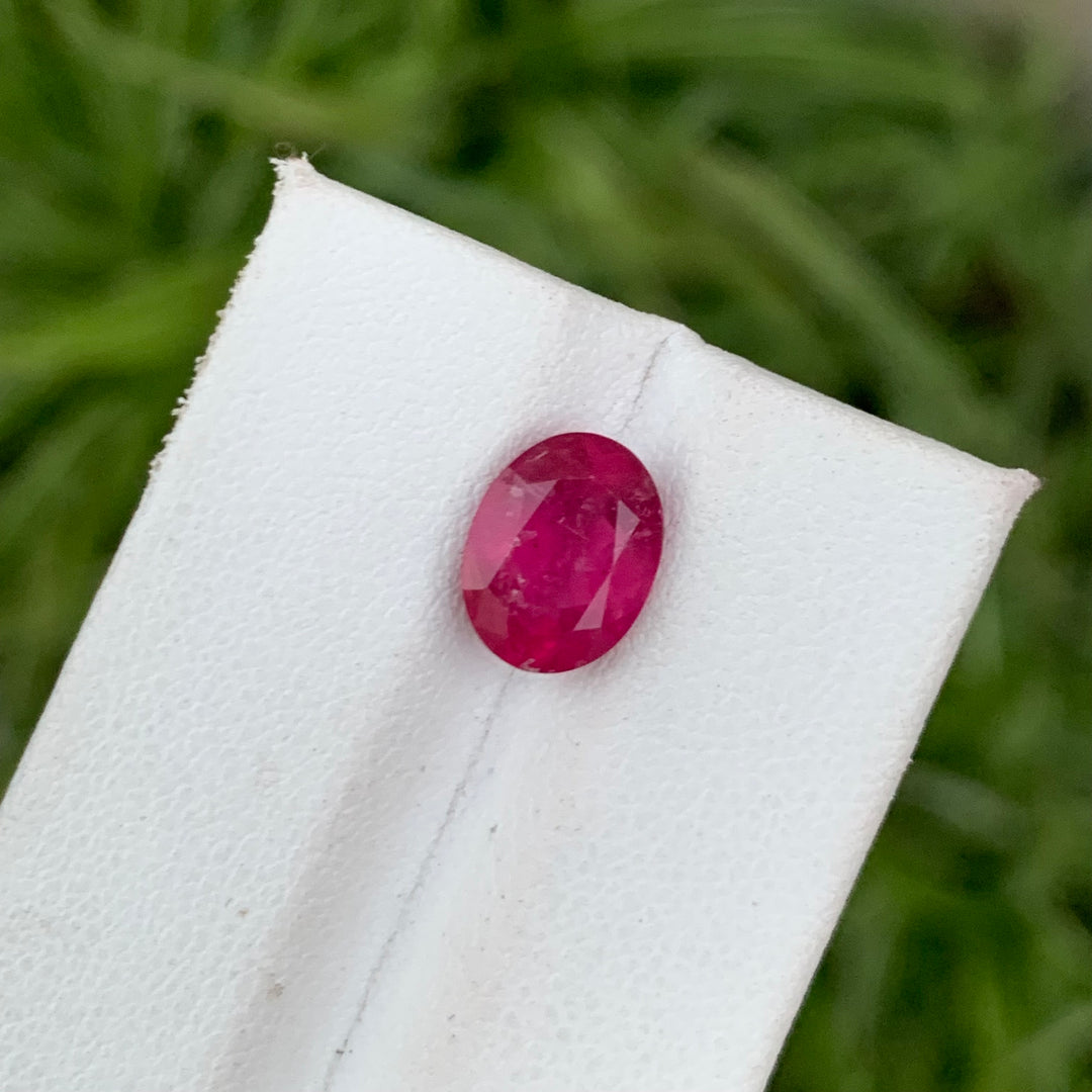 2.80 Carats Faceted Rubellite Tourmaline