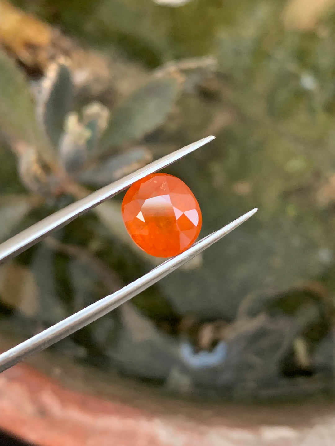 4.10 Carats Faceted Spessartite Garnet - Noble Gemstones®