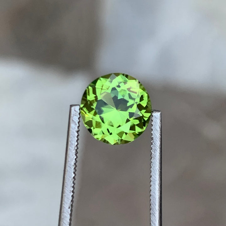 2.10 Carats Faceted Semi-Precious Peridot