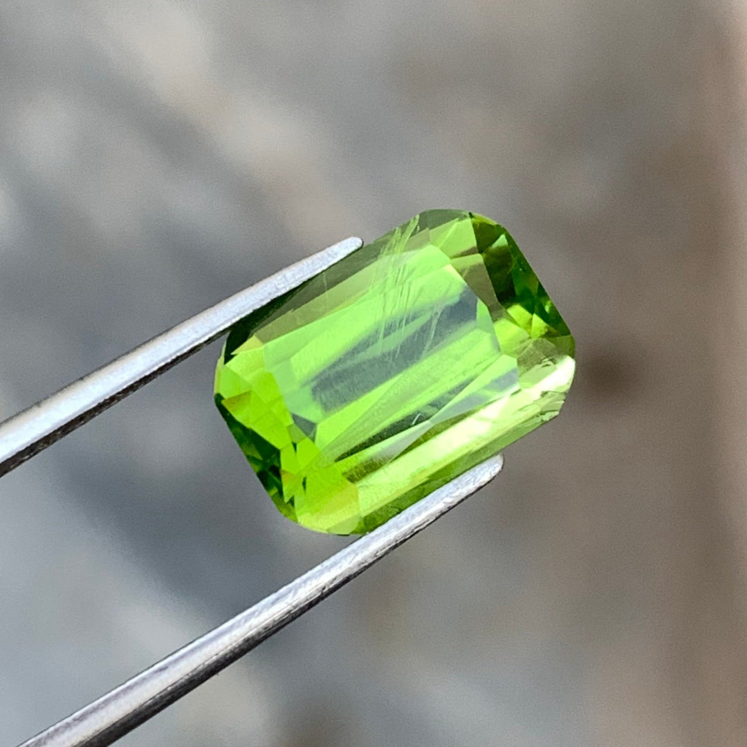 4.65 Carats Faceted Stunning Pakistan Peridot