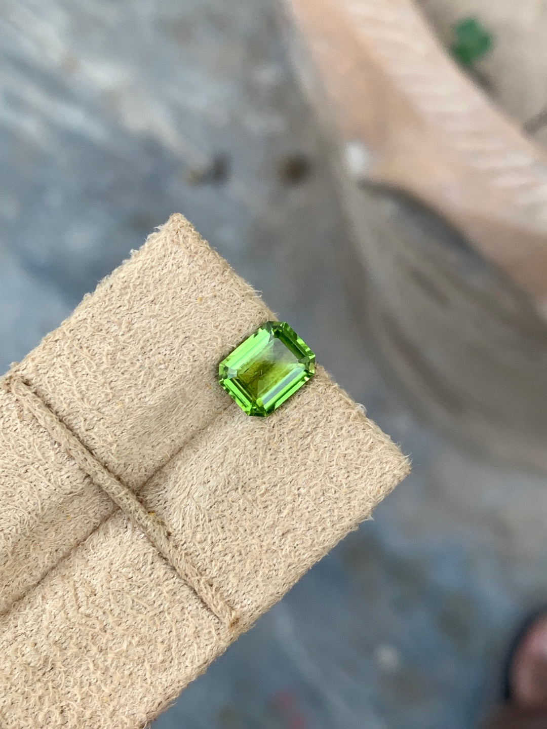 2.55 Carats Faceted Stunning Pakistan Peridot