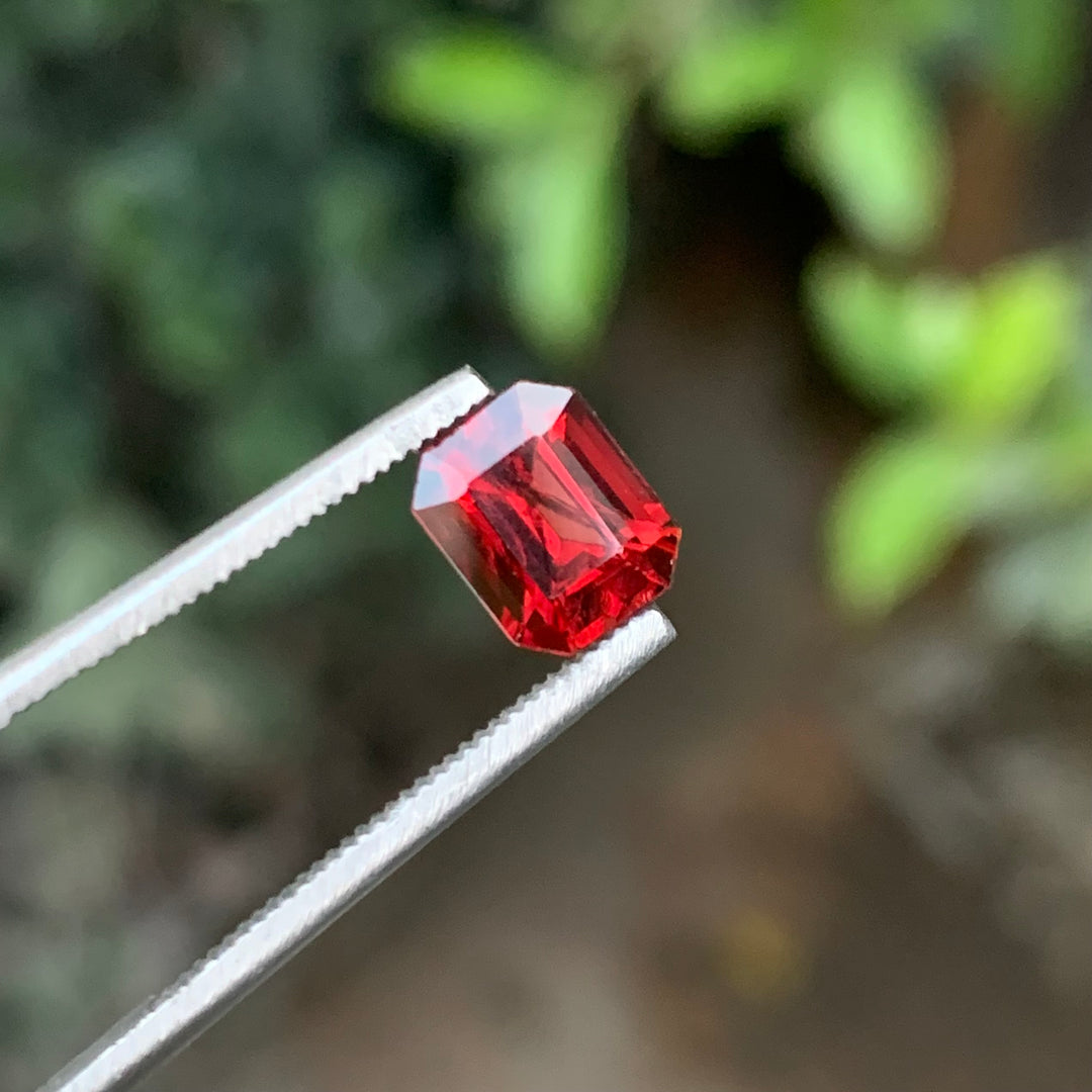 1.50 Carats Faceted Beautiful Semi-Precious Rhodolite Garnet