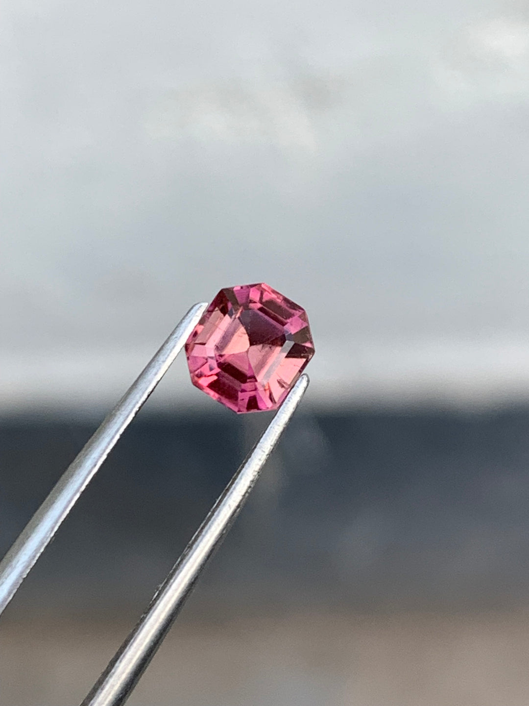 0.70 Carats Faceted Pink Tourmaline