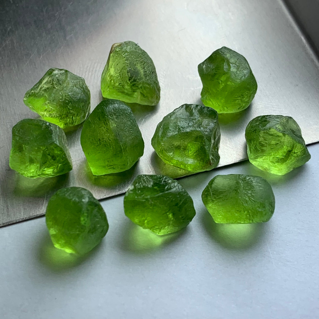 11 Grams Facet Grade High Quality Peridots