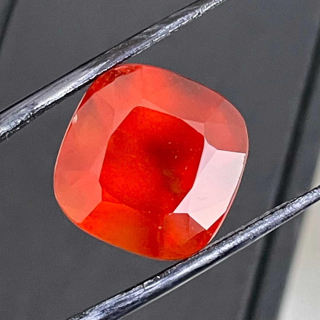 11.55 Carats Faceted Hessonite Garnet - Noble Gemstones®