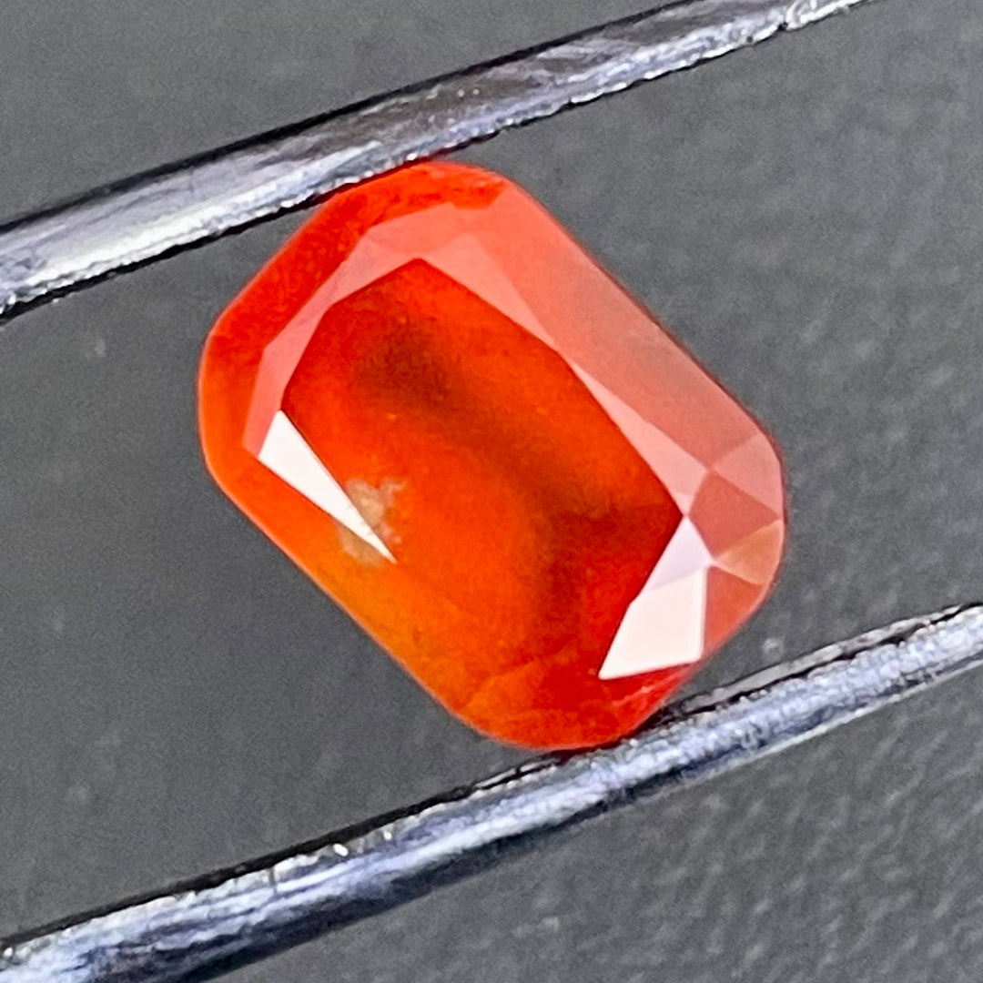 3.70 Carats Faceted Hessonite Garnet - Noble Gemstones®