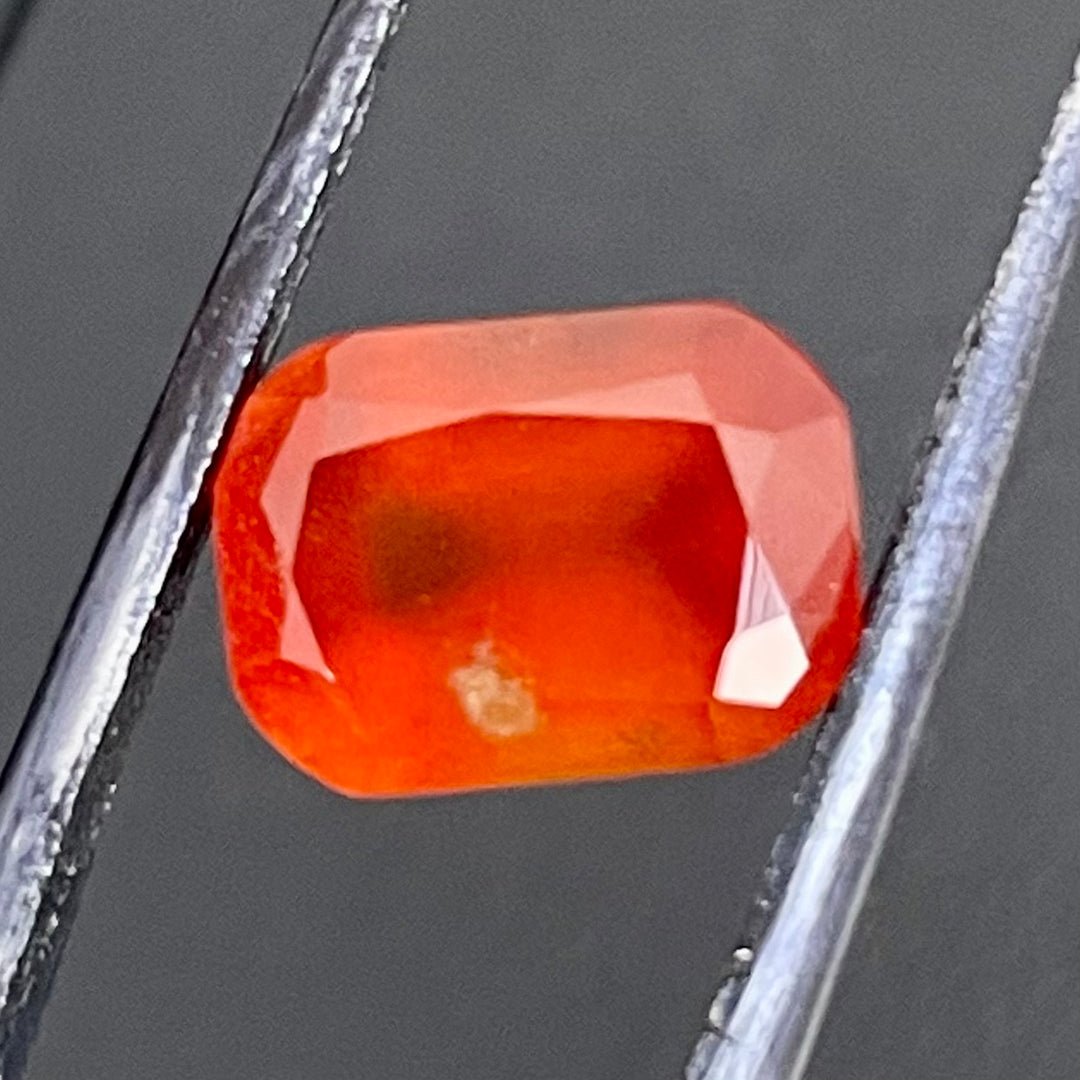 3.70 Carats Faceted Hessonite Garnet - Noble Gemstones®