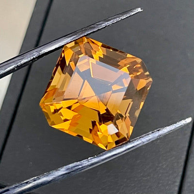 13.85 Carats Faceted Citrine - Noble Gemstones®