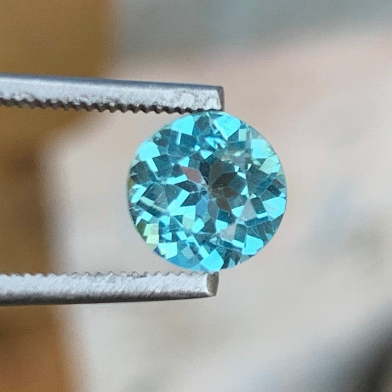 1.45 Carats Blue Apatite Semi-Precious Gemstone