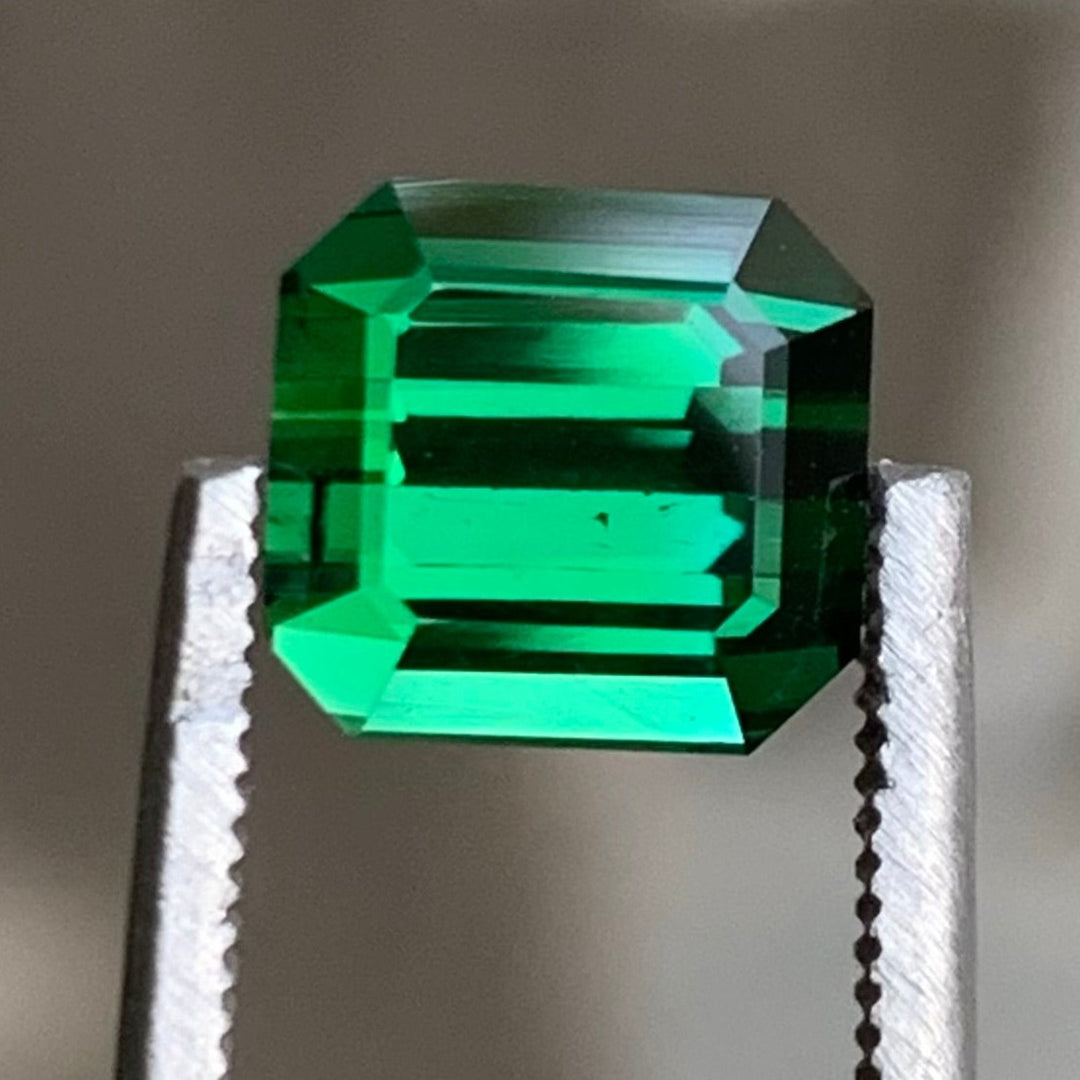 2.50 Carats Faceted Semi-Precious Green Tourmaline