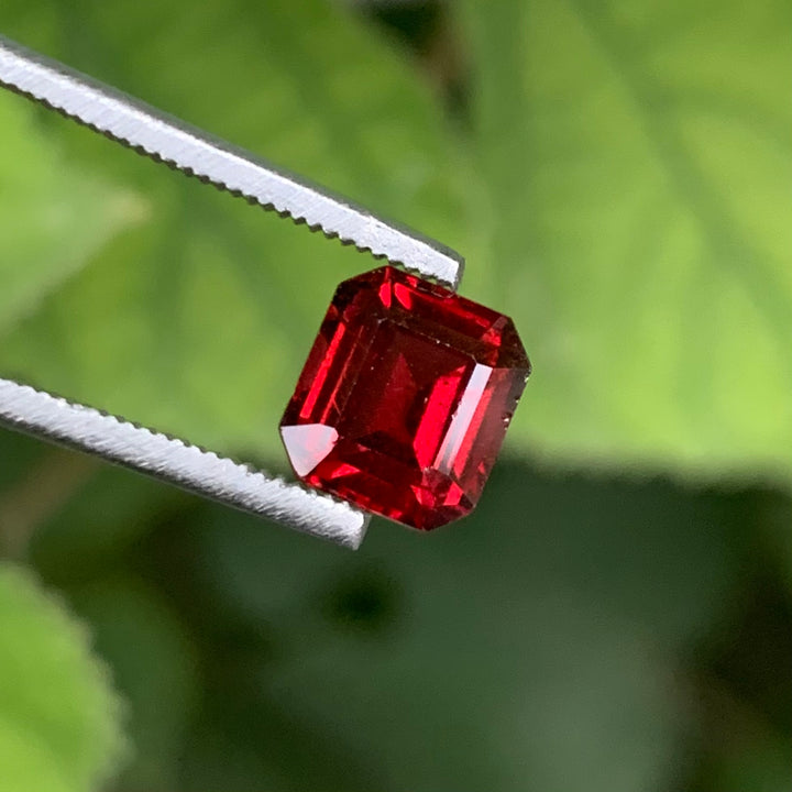 1.50 Carats Faceted Beautiful Semi-Precious Rhodolite Garnet