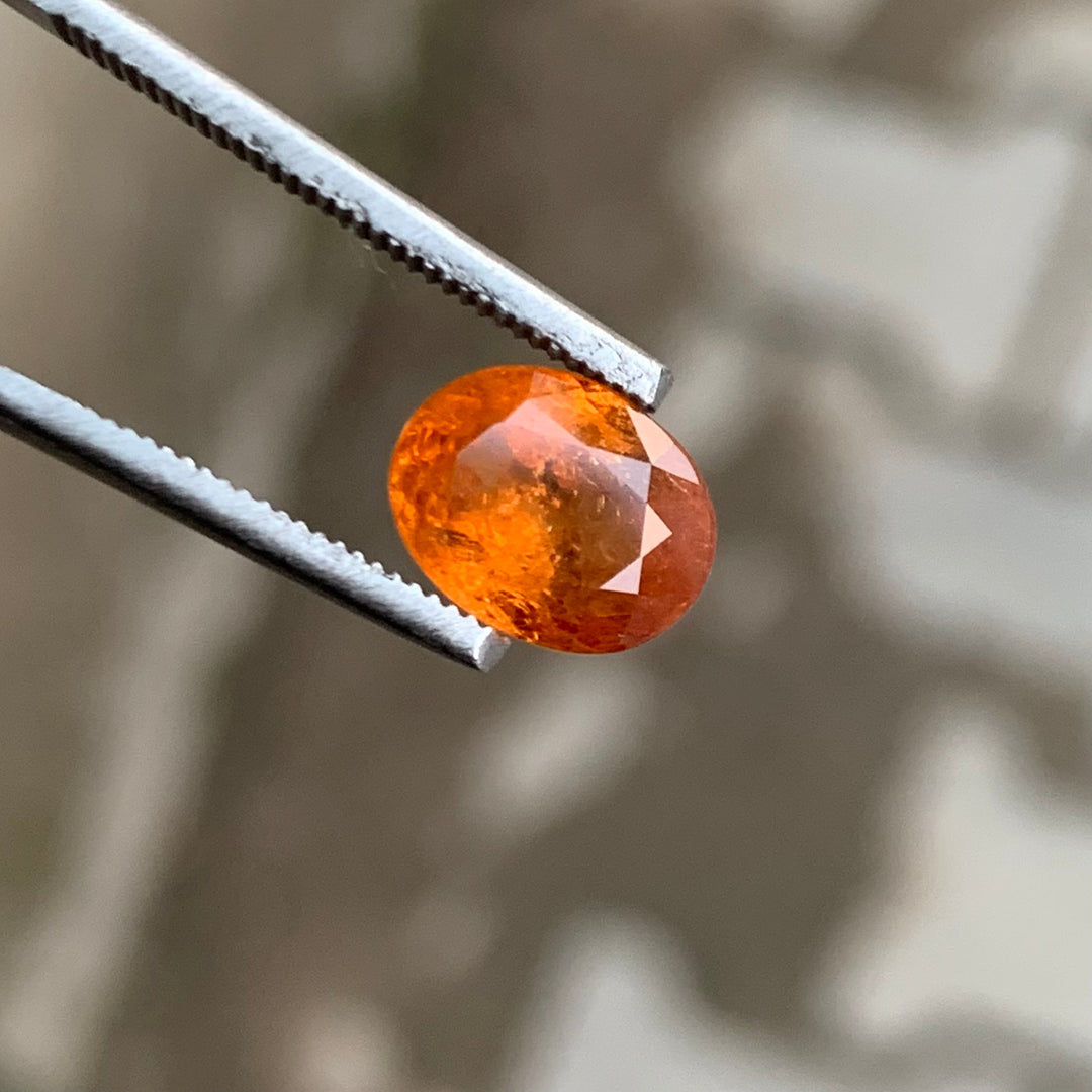 2.15 Carats Faceted Orange Spessartine Garnet