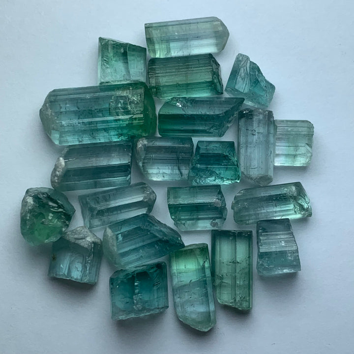 15.30 Grams Cabs Grade Sea Foam Tourmalines / Tourmaline Crystals