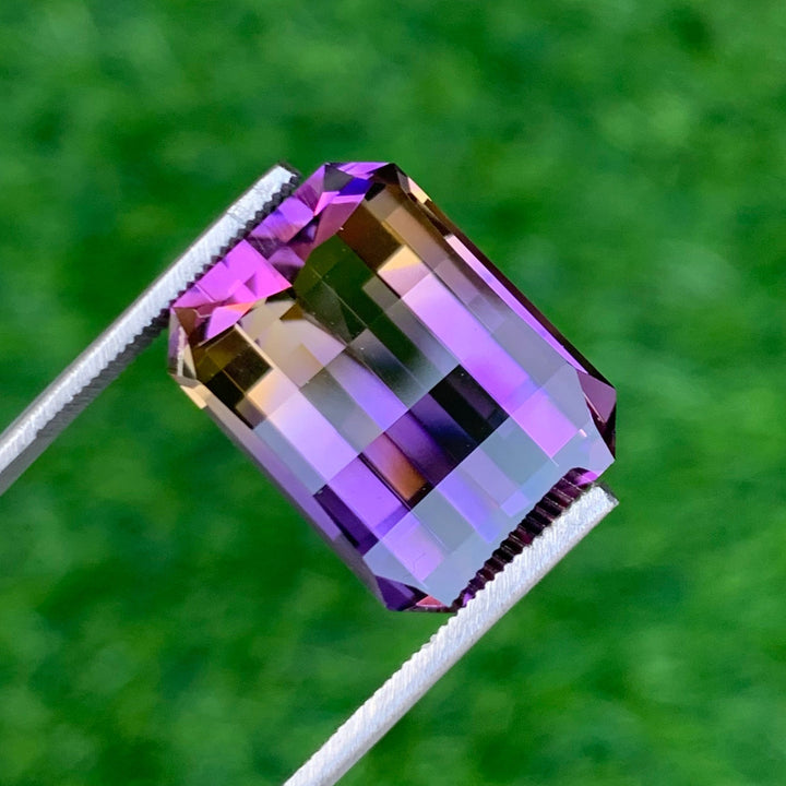 16.25 Carats Faceted Bolivian Pixel Cut Ametrine