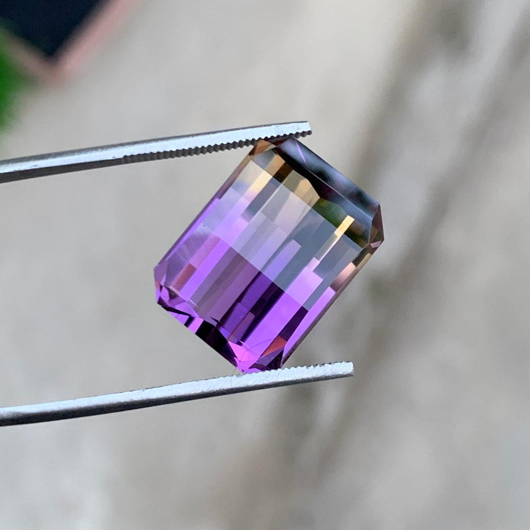 16.25 Carats Faceted Bolivian Pixel Cut Ametrine