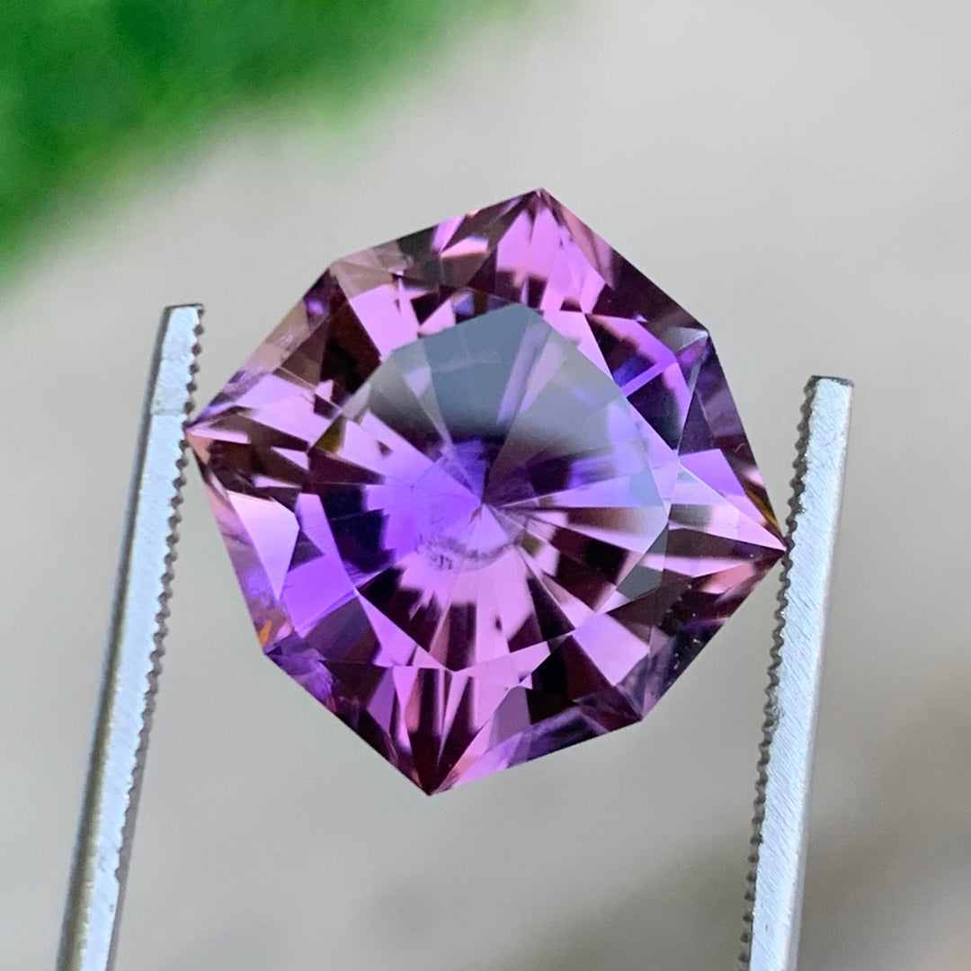 12 Carats Faceted Bolivian Semi-Precious Ametrine