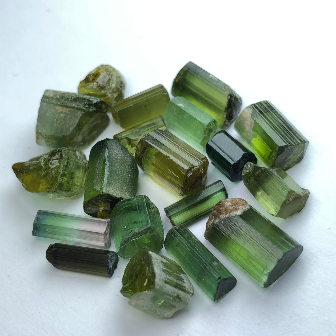 13.30 Grams Facet Rough Afghanistan Tourmaline - Noble Gemstones®