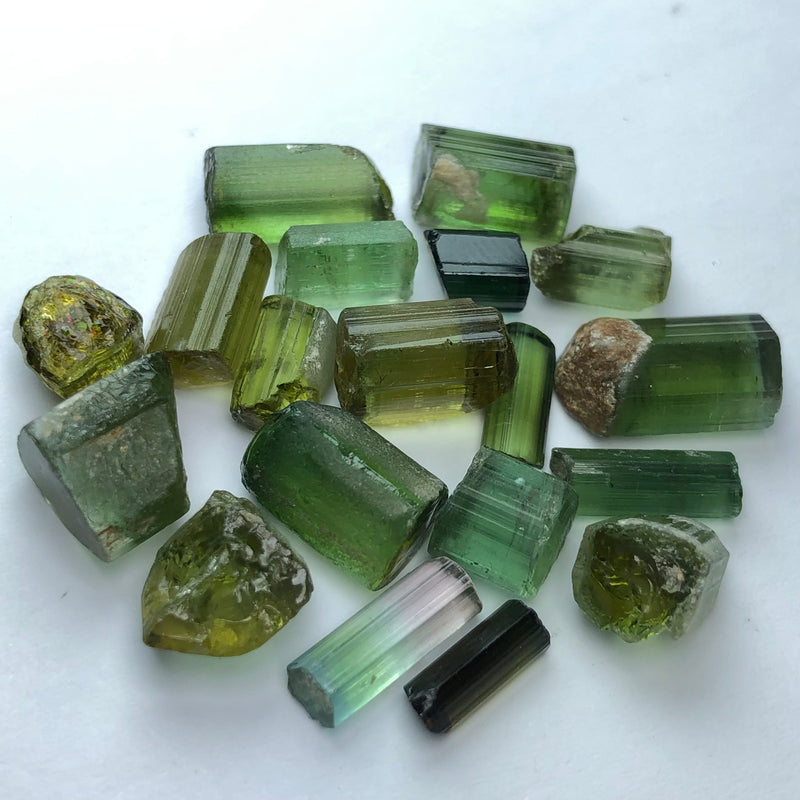 13.30 Grams Facet Rough Afghanistan Tourmaline - Noble Gemstones®