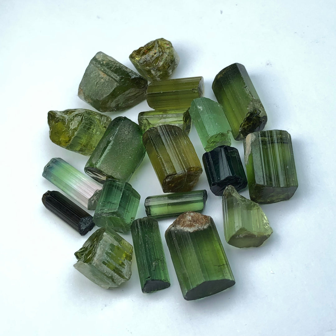 13.30 Grams Facet Rough Afghanistan Tourmaline - Noble Gemstones®