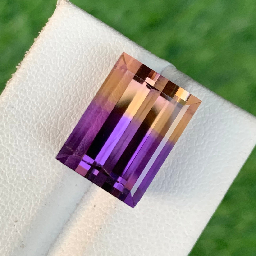 15.45 Carats Faceted Bolivian Semi-Precious Ametrine