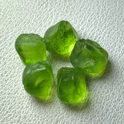 5.76 Grams Apple Green Facet Grade Peridot