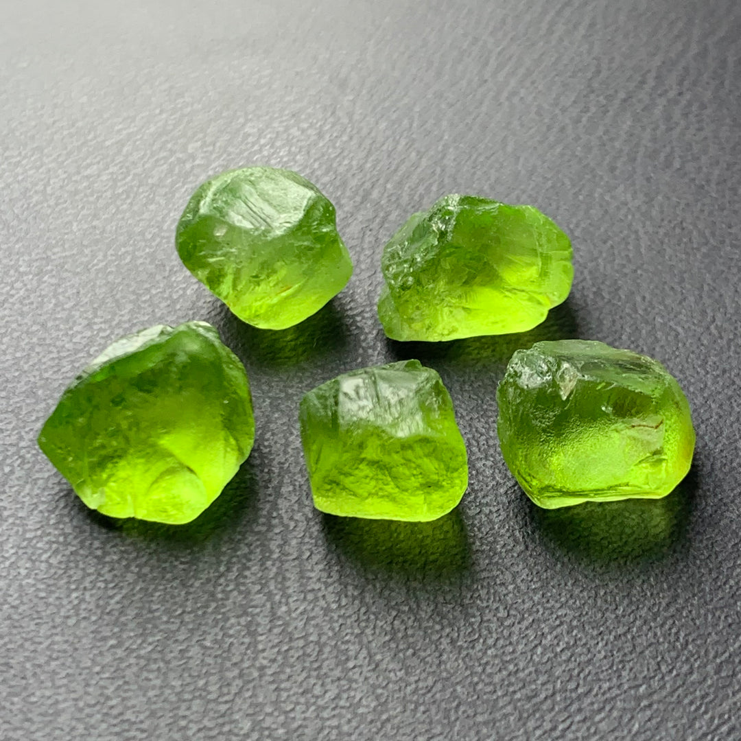 5.76 Grams Apple Green Facet Grade Peridot