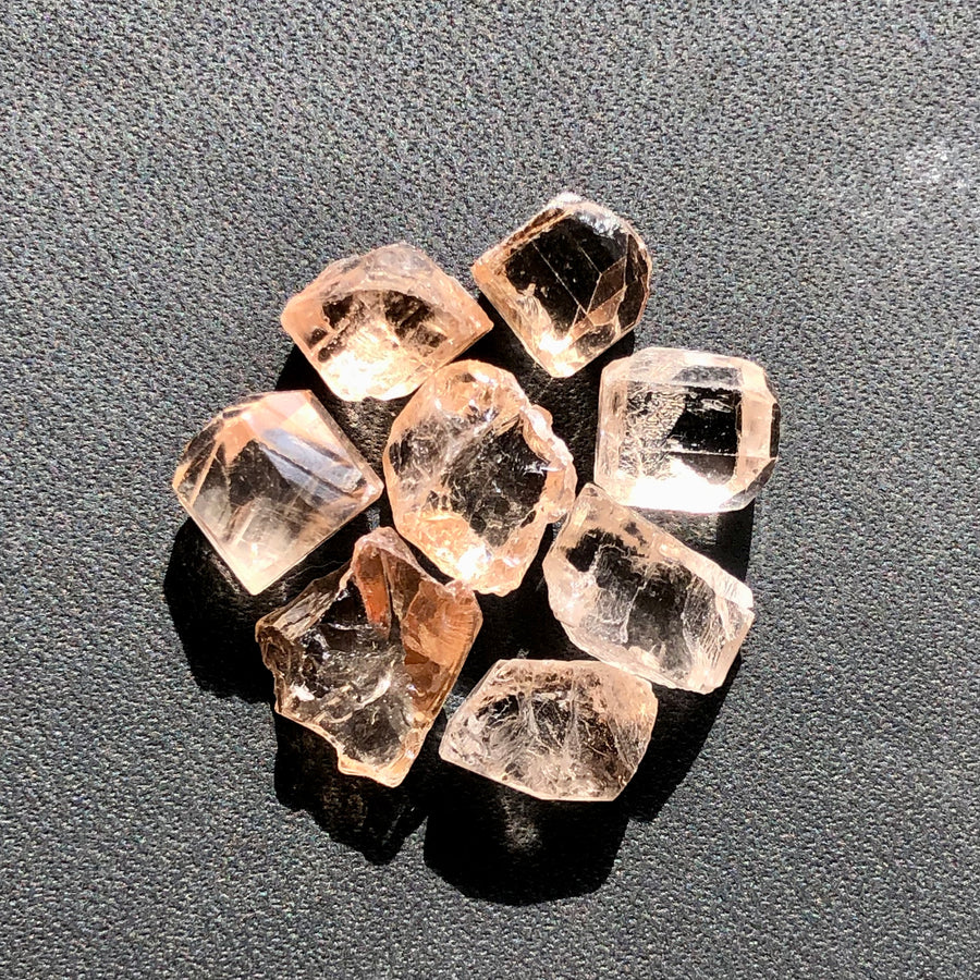 15 Grams Facet Rough Pakistan Topaz - Noble Gemstones®